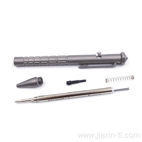 Custom Pattern Edc Titanium Writing Mechanical Pencil